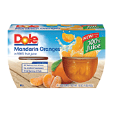 Dole Fruit Bowls Mandarin Oranges In Light Syrup 4 Oz Cup Full-Size Picture